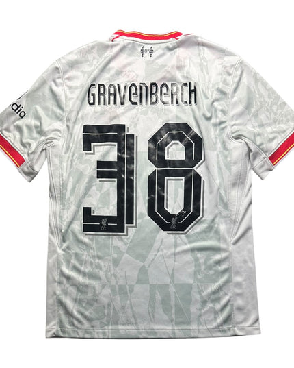 Liverpool Football Shirt Third 2024/2025 Gravenberch 38 (M)