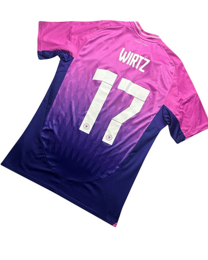 Germany Football Shirt Away 2024/2025 Wirtz 17 (M)