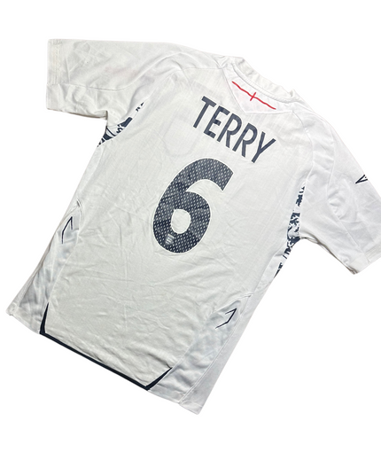 England 2008/2010 Home Football Shirt Terry (6)