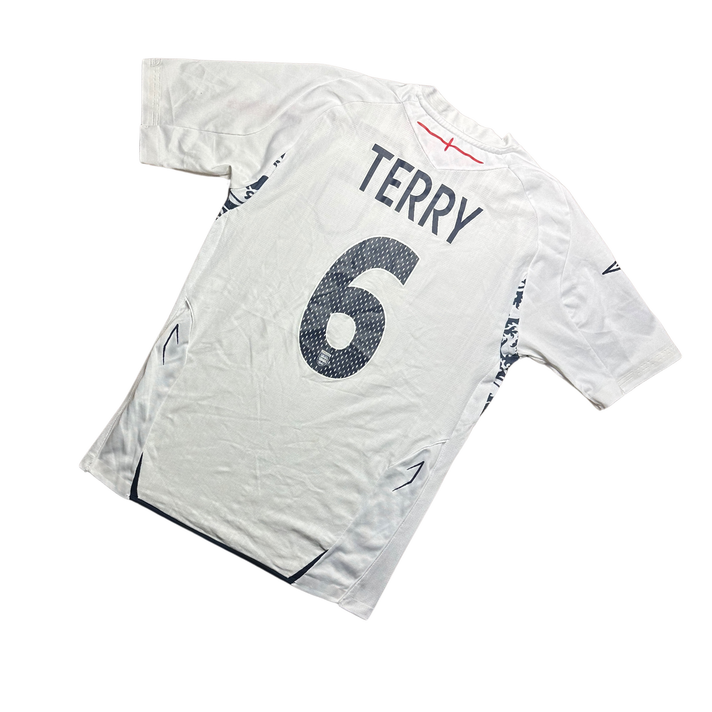 England 2008/2010 Home Football Shirt Terry (6)