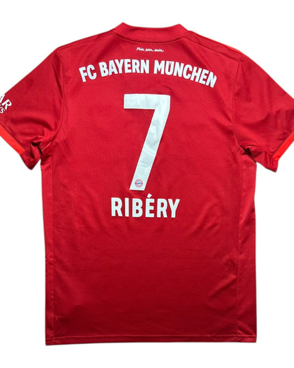 Bayern Munich 2019/2020 Home Football Shirt Ribery 7 (L)