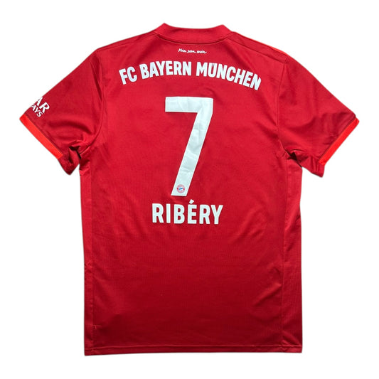 Bayern Munich 2019/2020 Home Football Shirt Ribery 7 (L)