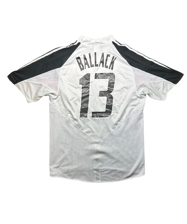 Germany 2004/2005 Home Football Shirt Ballack (13)