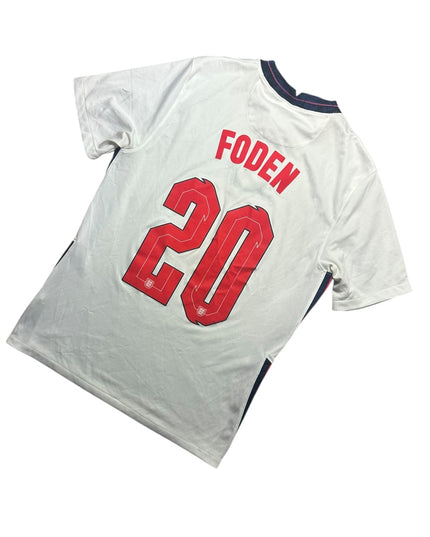 England Football Shirt Home 2020/2021 Foden 20 (M)