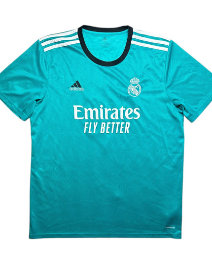 Real Madrid Football Shirt 2021/2022 Third Benzema 9 (XL)
