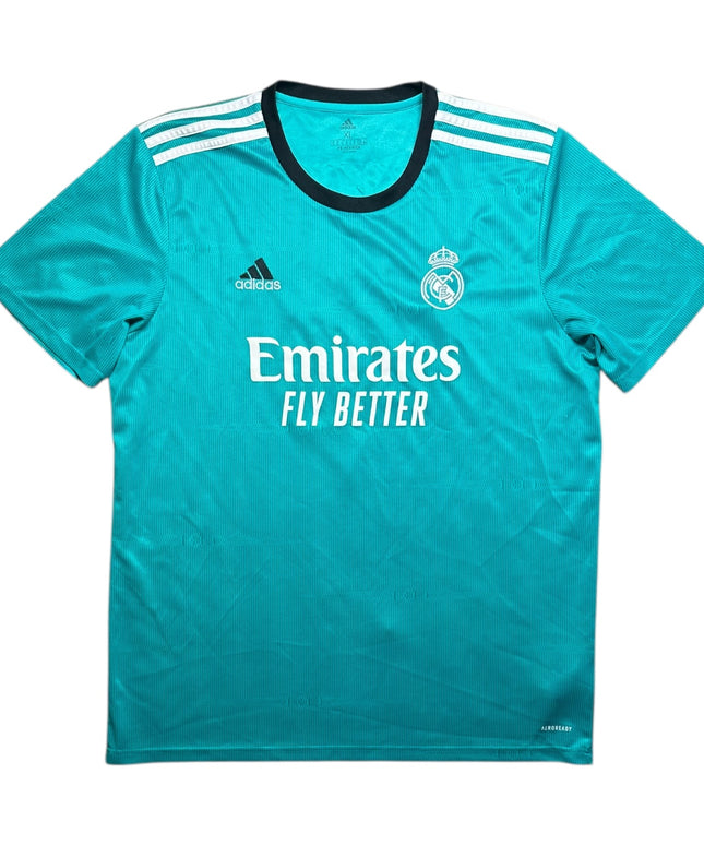 Real Madrid Football Shirt 2021/2022 Third Benzema 9 (XL)