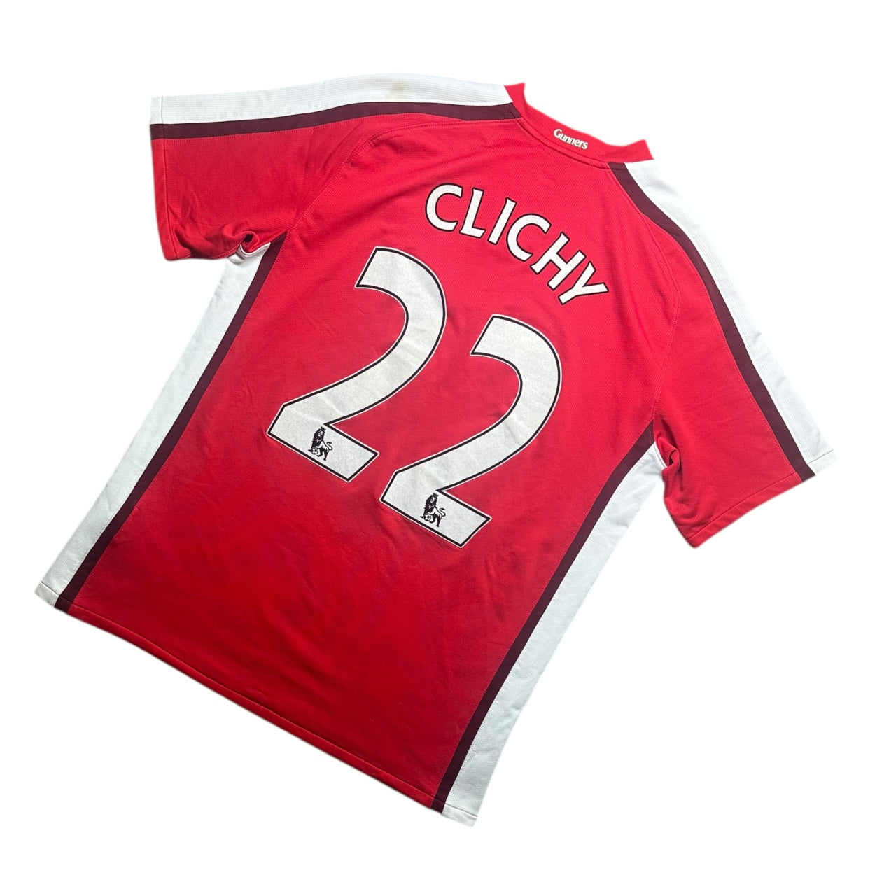 Arsenal Football Shirt 2008/2010 Home Clichy 22 (L)