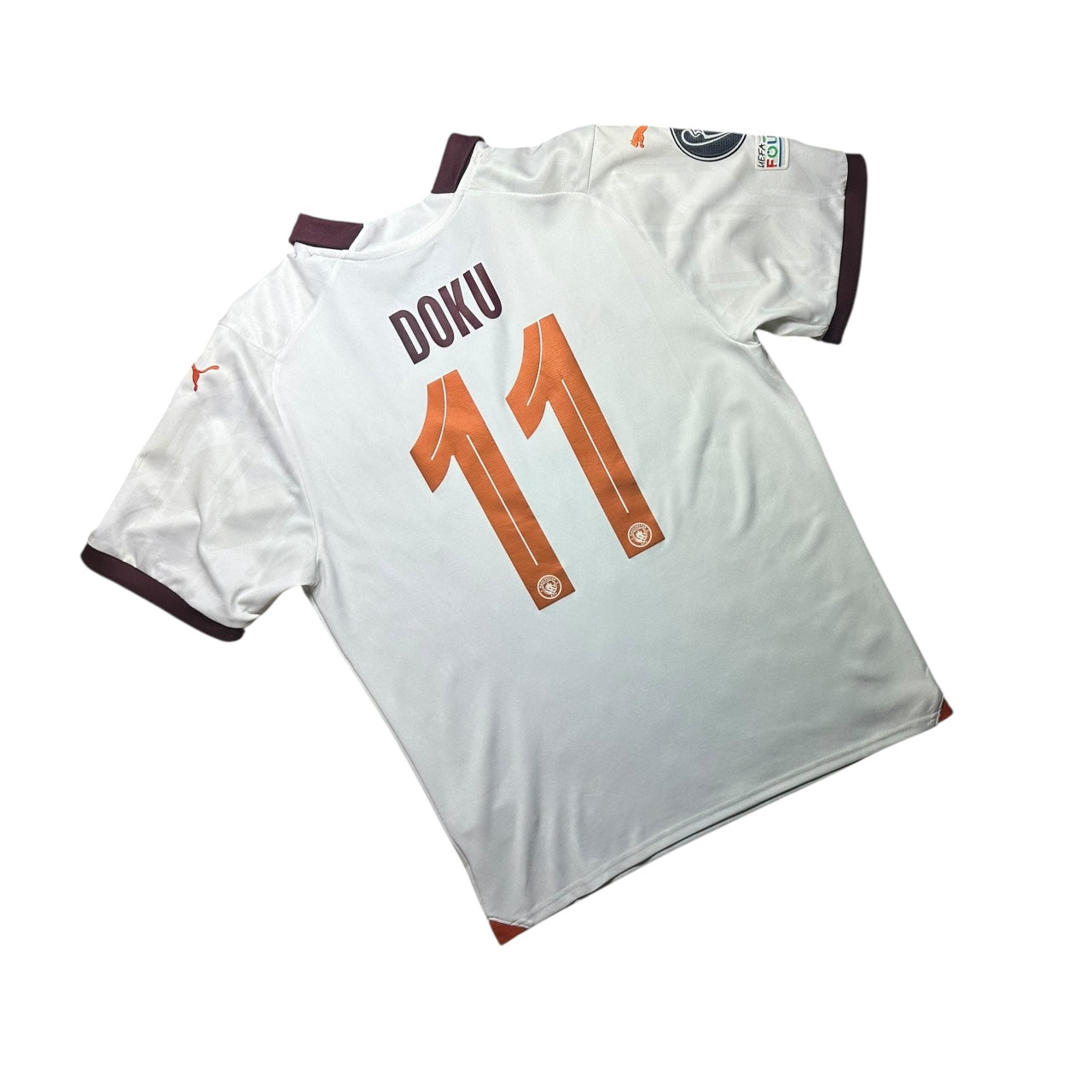 Manchester City Football Shirt Away 2023/2024 Doku 11 (L)