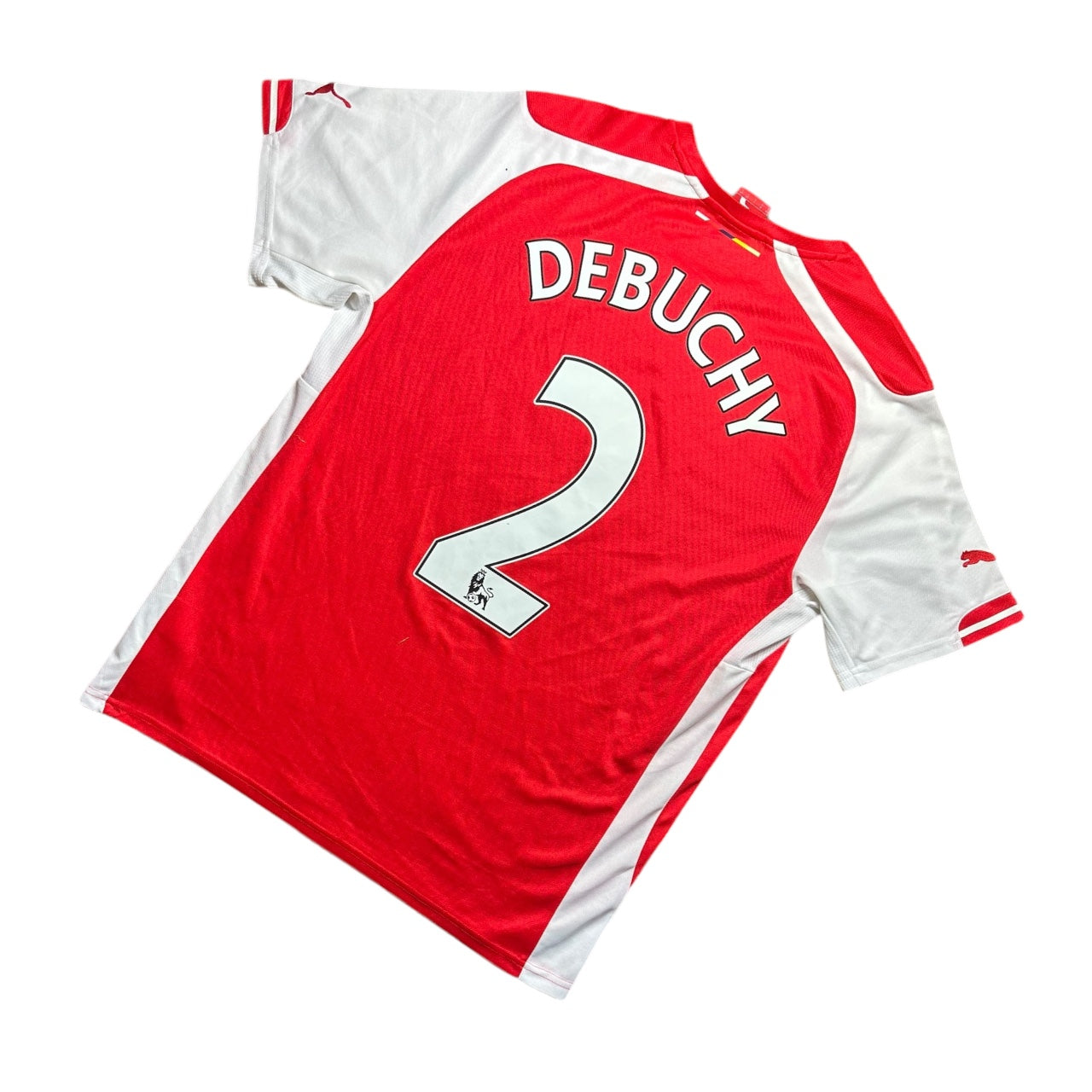 Arsenal 2014/2015 Home Football Shirt Debuchy 2 (L)