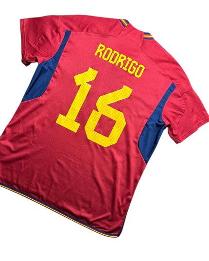 Spain Football Shirt 2022/2023 Home Rodrigo 16 (XL)