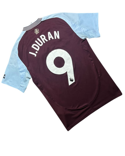 Aston Villa Football Shirt Home 2024/2025 J.Duran 9 (S)