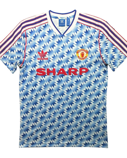 Manchester United Football Shirt Adidas Originals 1990/1992 Official Re-Release (M)
