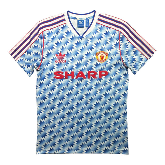 Manchester United Football Shirt Adidas Originals 1990/1992 Official Re-Release (M)