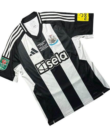 Newcastle Football Shirt Home 2024/2025 Carabao Cup Final Limited Edition (L)