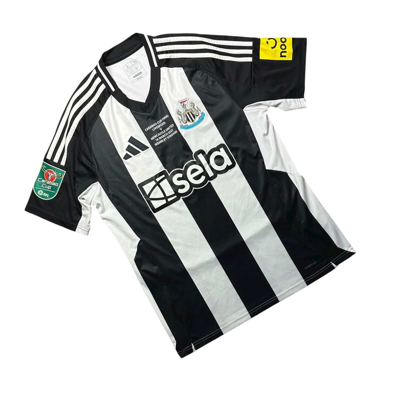 Newcastle Football Shirt Home 2024/2025 Carabao Cup Final Limited Edition (L)