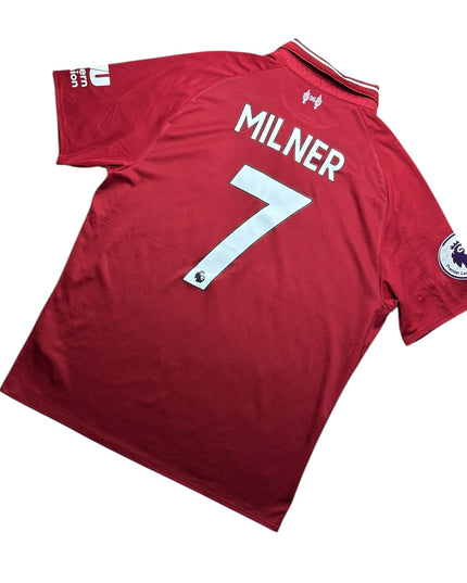 Liverpool Football Shirt Home 2018/2019 Milner 7 (L)