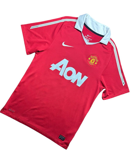 Manchester United 2010/2011 Home Football Shirt Chicharito 14 (S)