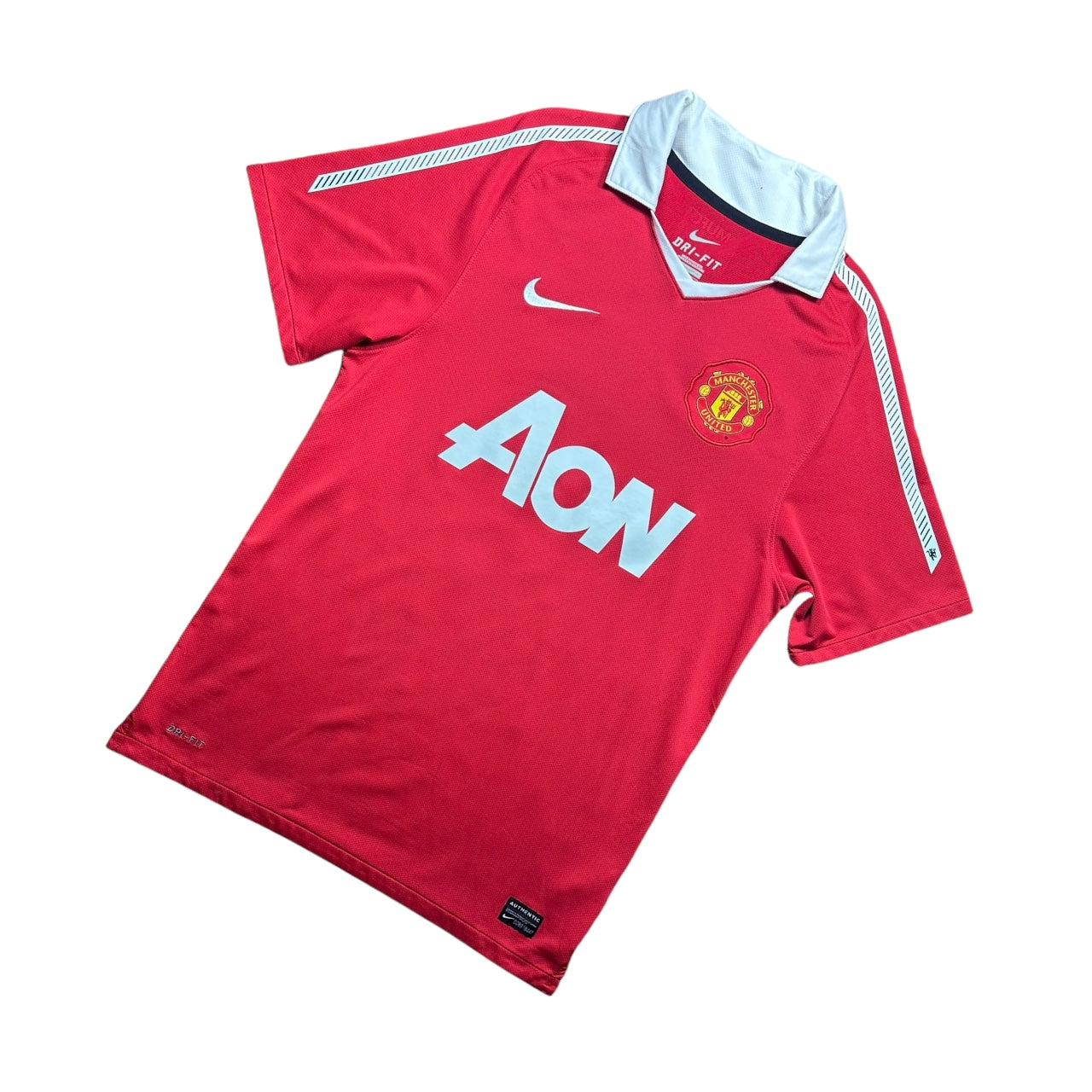 Manchester United 2010/2011 Home Football Shirt Chicharito 14 (S)