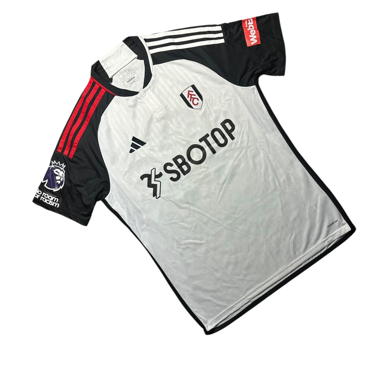 Fulham Football Shirt Home 2023/2024 Muniz 19 (L)