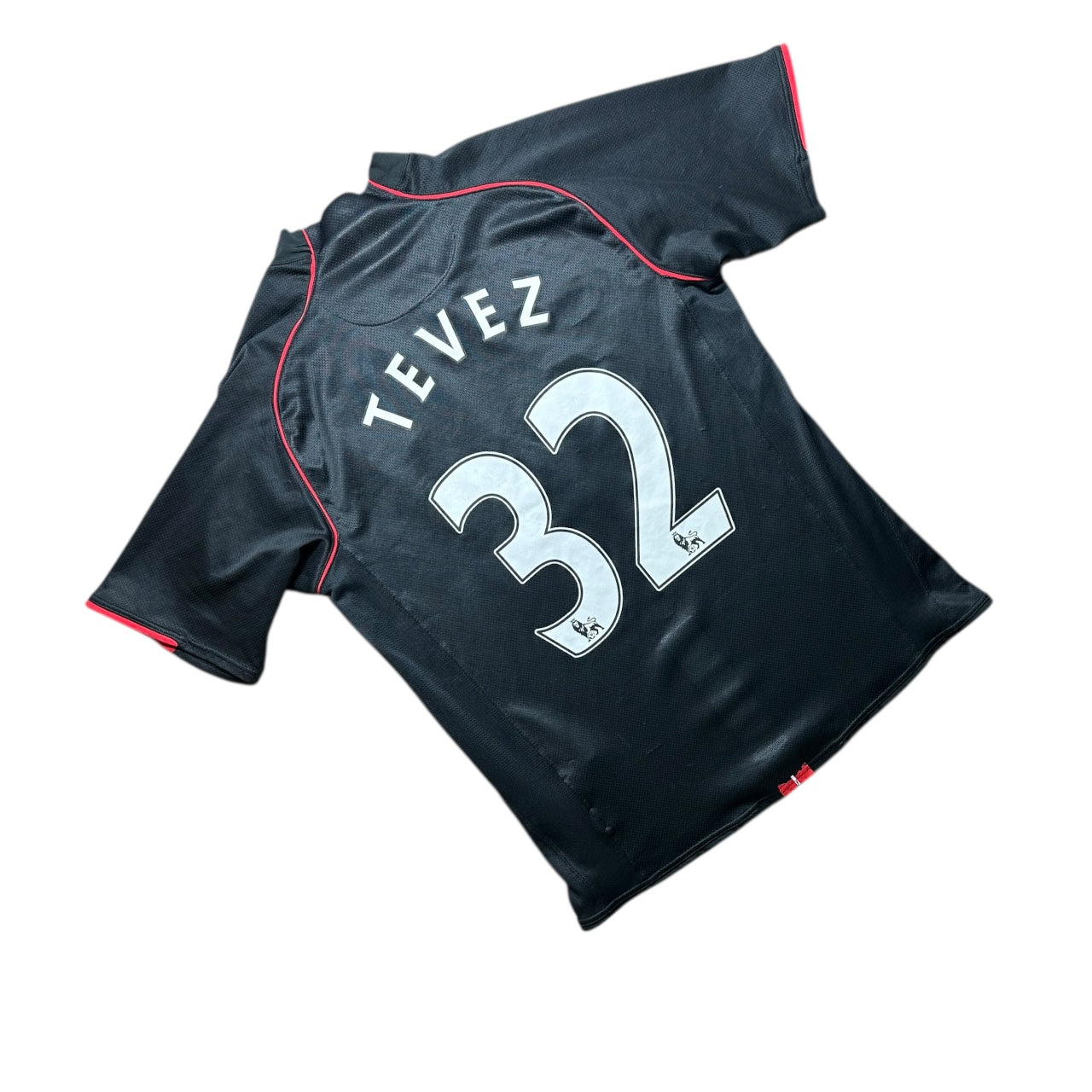 Manchester United Football Shirt 2007/2008 Away Tevez 32 (M)