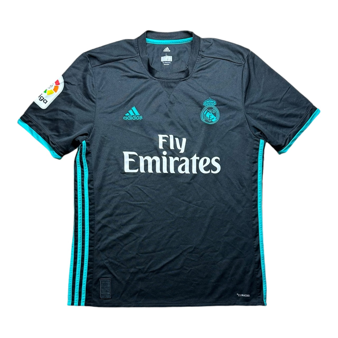 Real Madrid Football Shirt 2017/2018 Away Ronaldo 7 (L)