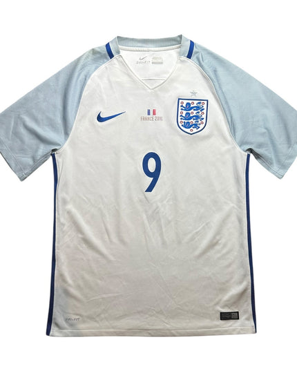 England Football Shirt Home 2016/2017 ‘France 2016’ Kane 9 (M)