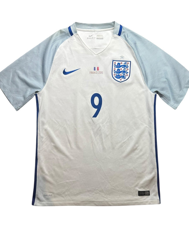 England Football Shirt Home 2016/2017 ‘France 2016’ Kane 9 (M)