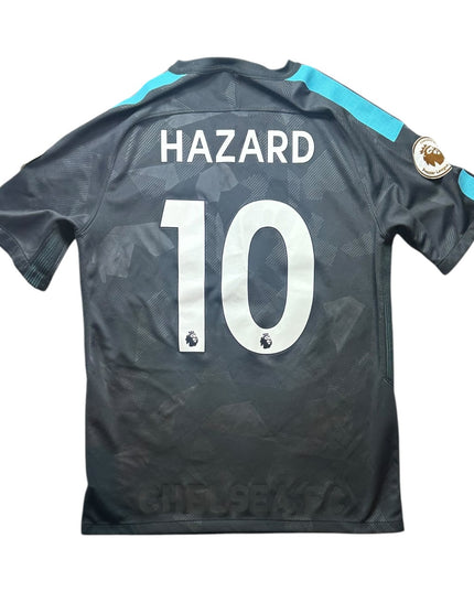 Chelsea Football Shirt Third 2017/2018 Hazard 10 (M)