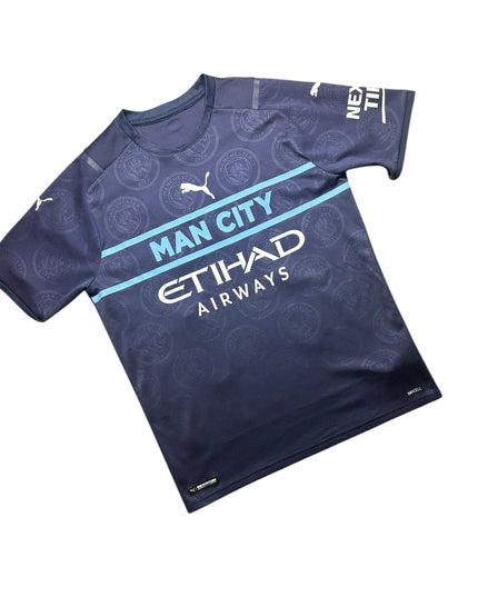 Manchester City Football Shirt 2021/2022 Third De Bruyne 17 (Kids XL)