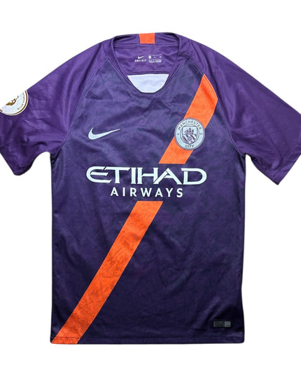 Manchester City Football Shirt 2017/2018 Third Kun Aguero 10 (S)