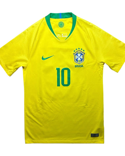 Brazil Football Shirt Home 2018/2019 Neymar 10 (S)