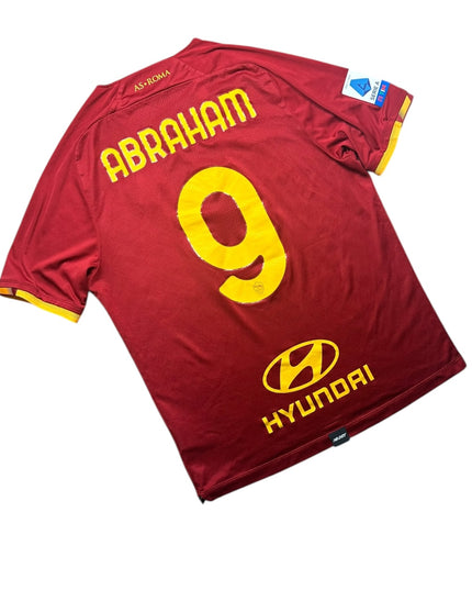 Roma Football Shirt 2021/2022 Home Abraham 9 (L)