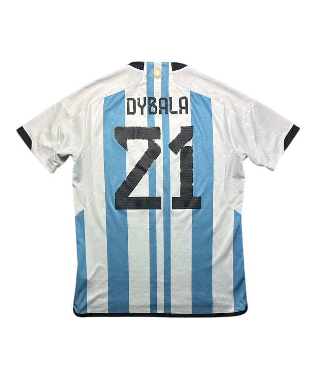 Argentina Football Shirt Home 2022/2023 Dybala 21 (L)