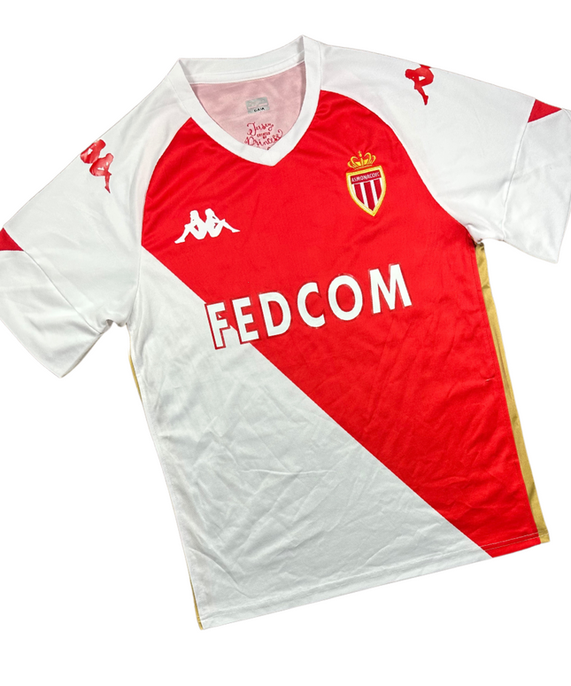 AS Monaco 2020/2021 Home Football Shirt