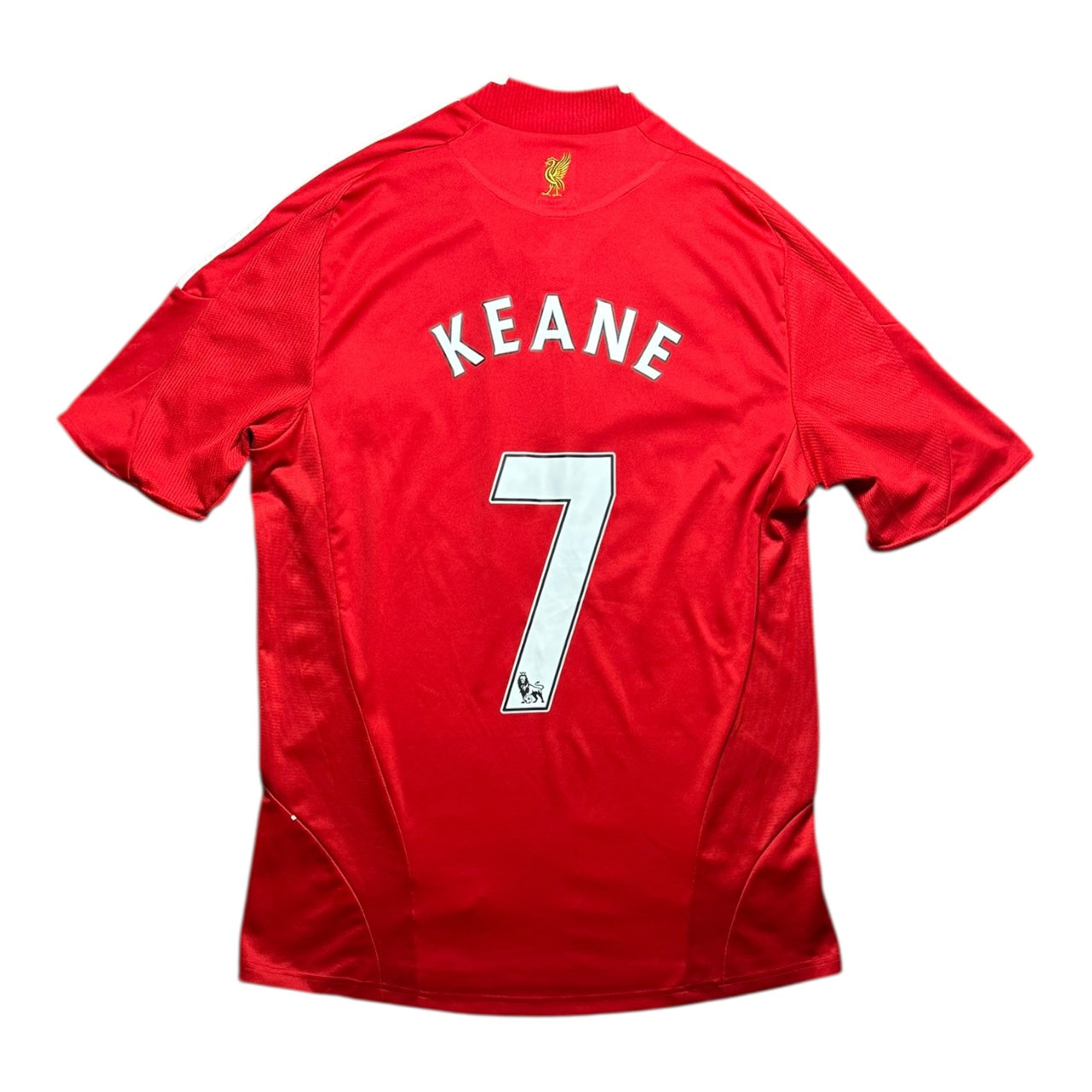 Liverpool Football Shirt 2008/2010 Home Keane 7 (M)