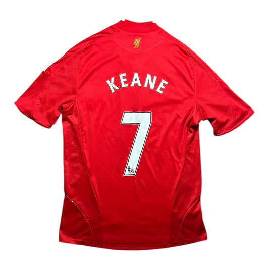 Liverpool Football Shirt 2008/2010 Home Keane 7 (M)