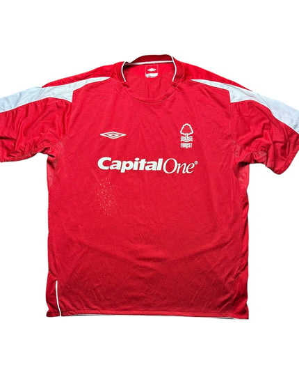 Nottingham Forest Football Shirt 2007/2008 Home (XXL)