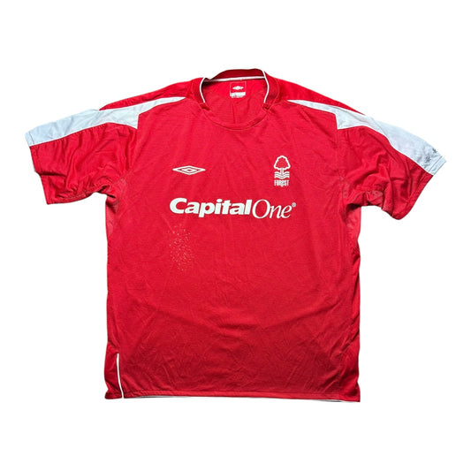 Nottingham Forest Football Shirt 2007/2008 Home (XXL)