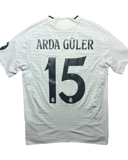 Real Madrid Football Shirt Home 2024/2025 HeatRdy Arda Guler 15 (M)