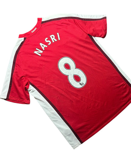 Arsenal Football Shirt 2008/2010 Home Nasri 8 (L)