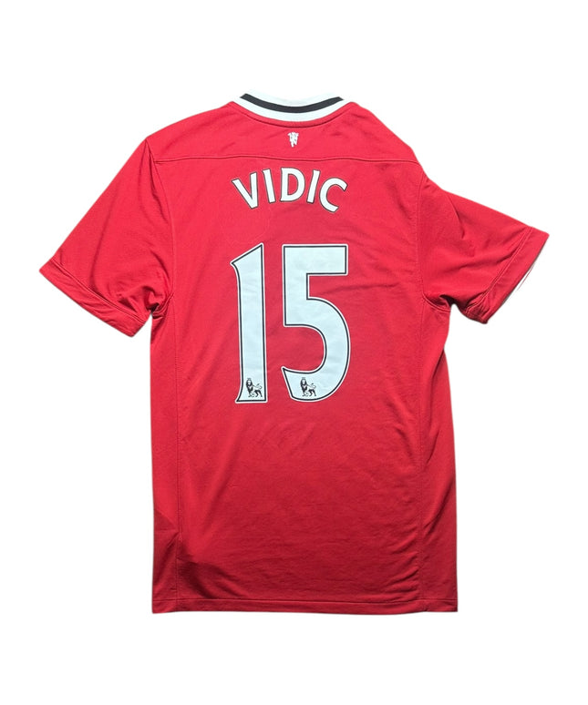 Manchester United Football Shirt Home 2011/2012 Vidic 15 (S)