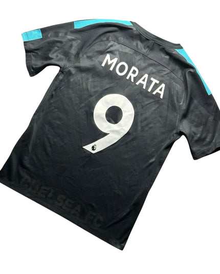 Chelsea Football Shirt Third 2017/2018 Morata 9 (M)