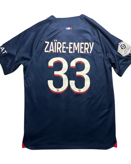 Paris Saint Germain Football Shirt Home 2023/2024 Zaire-Emery 33 (M)