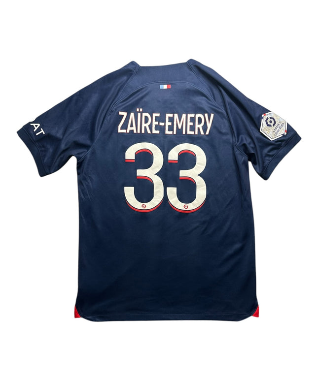 Paris Saint Germain Football Shirt Home 2023/2024 Zaire-Emery 33 (M)