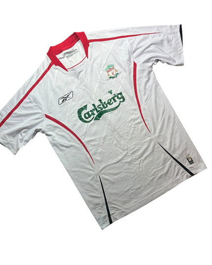 Liverpool Football Shirt Away 2005/2006 Gerrard 8 (M)
