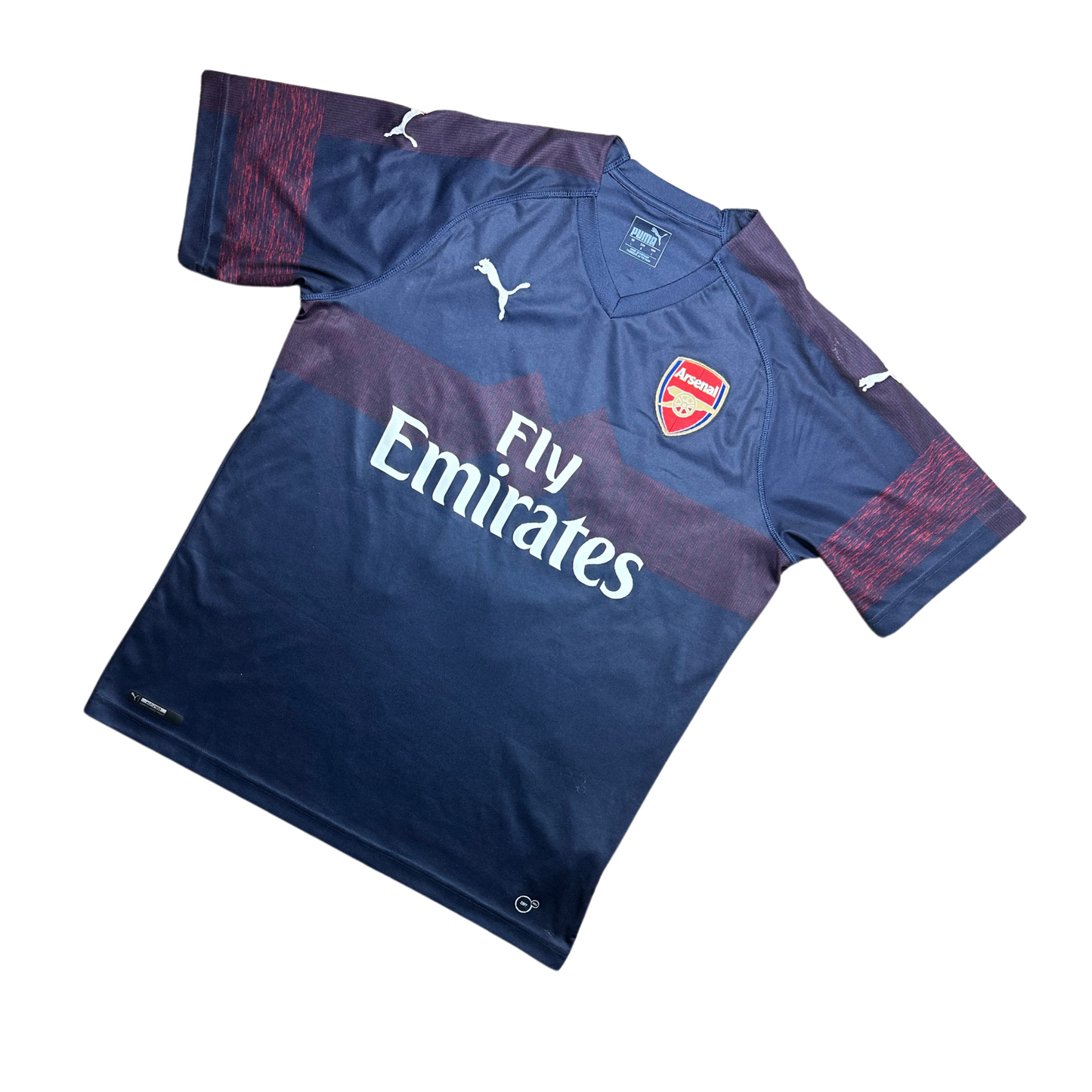 Arsenal 2018/2019 Away Football Shirt Aubameyang (14)