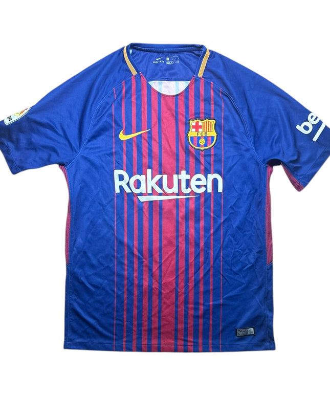 Barcelona Football Shirt 2017/2018 Home Messi 10 (M)