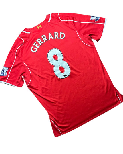 Liverpool Football Shirt 2014/2015 Home Gerrard 8 (XL)