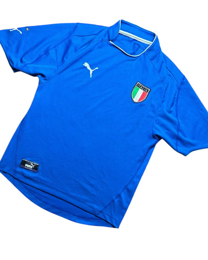 Italy Football Shirt 2003 Home (L)