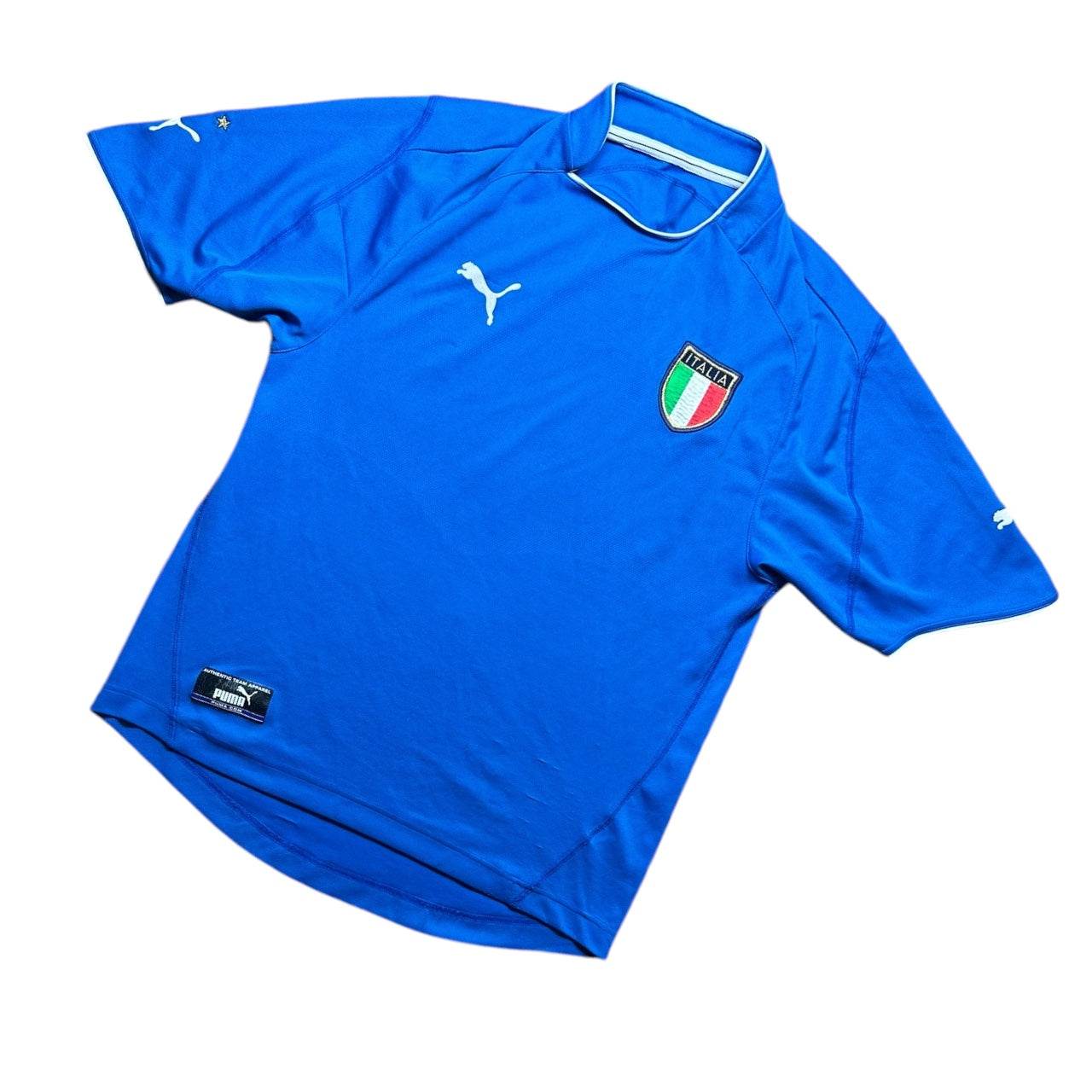 Italy Football Shirt 2003 Home (L)